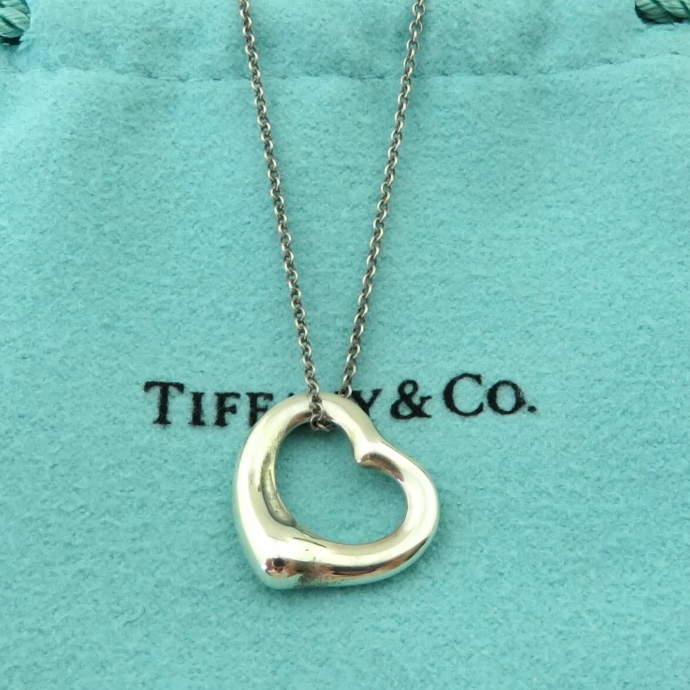 Tiffany & Co Elsa Peretti Small Heart Necklace